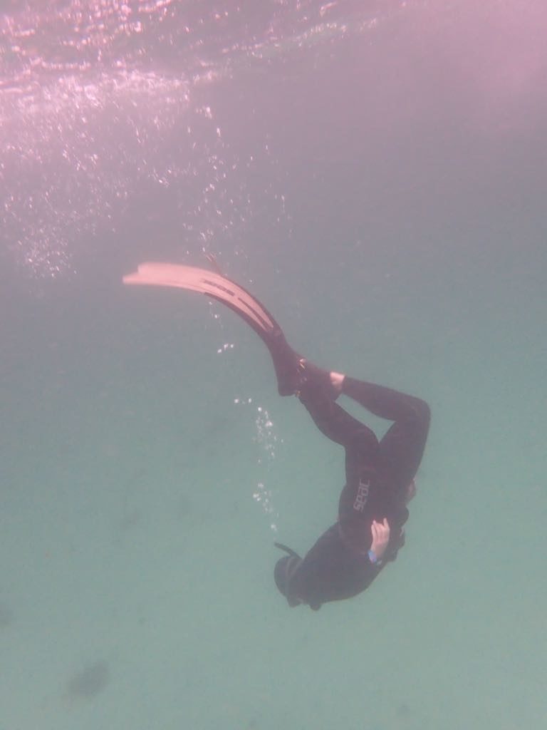 underwater scuba diving