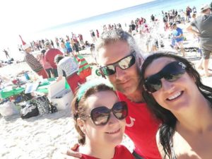 Beach full of people