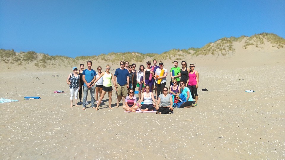 Beach Yoga Group