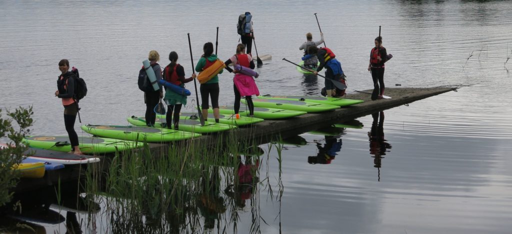 Stand up Paddling adventure