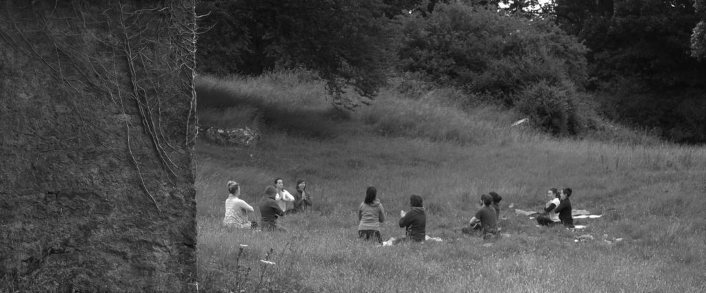 Outdoor Yoga in Sligo, Beezies Island, Lough Gill