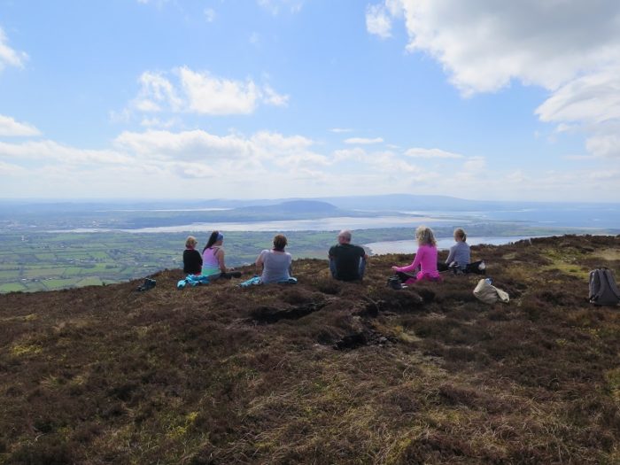 People sitting on Kings Mountain View