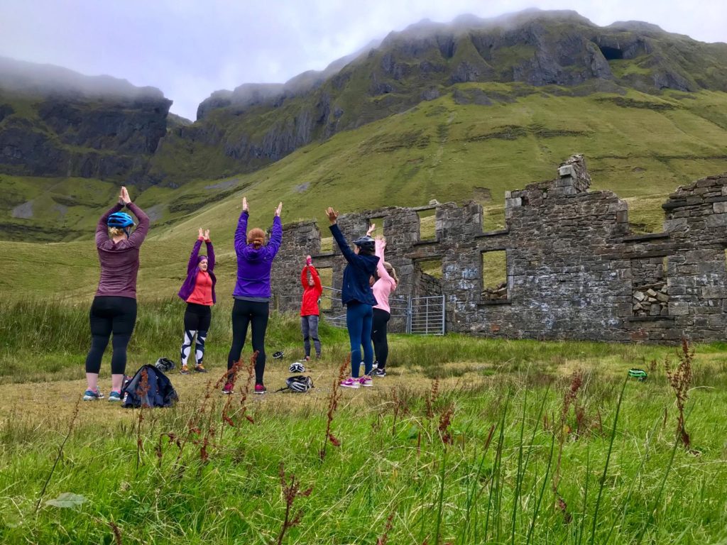 Scenic Yoga at Mullaghore and Gleniff Co. Sligo